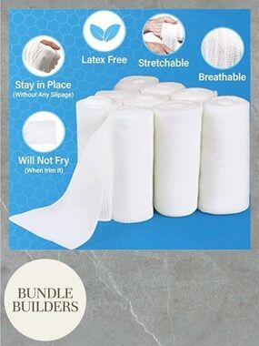 $3 Add-On | Hospital Grade Gauze Stretch Bandage-4 Pack